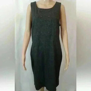 Merona Women's Houndstooth Print Sleeveless Dress Size XL Lined NWT